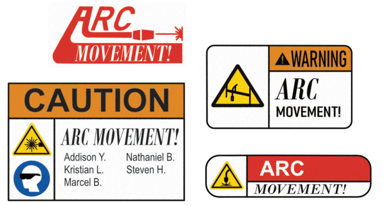 Graphic Design Exploration for a Capstone Project Group Name